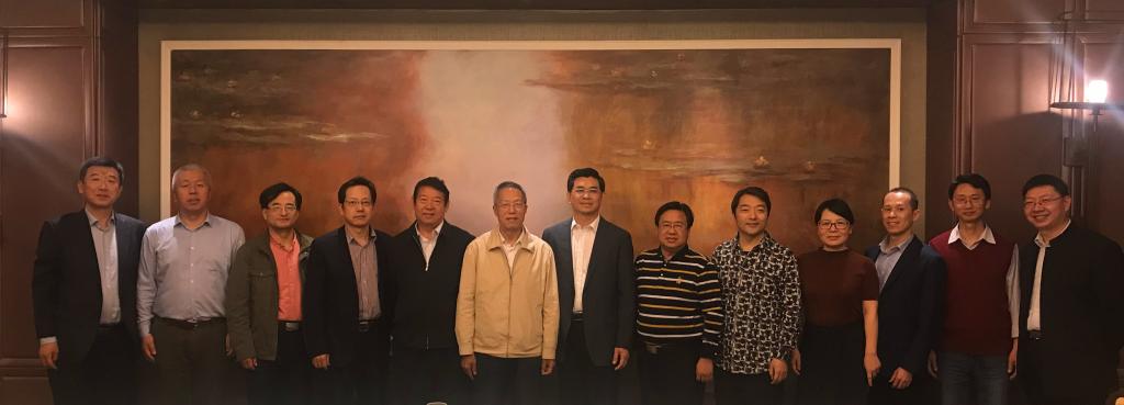 暨南大学党委书记林如鹏接见考察调研组一行